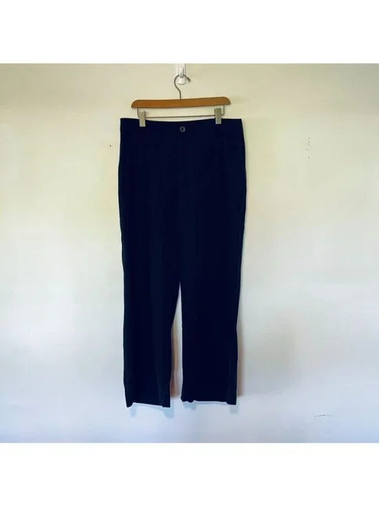 Sundance Lillie Wide-Leg Tencel Pants 10 Relaxed Minimalist Lagenlook - Picture 2 of 16